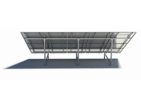 双排N型太阳能光伏板支架